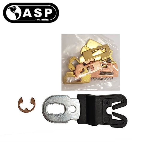 1995-2012 Ford / H75 / 8 Cut / Door Lock Service Pack / Un-Coded / Chrome Cap / D-42-261 (ASP) - UHS Hardware 1995-2012 Ford / H75 / 8 Cut / Door Lock Service Pack / Un-Coded / Chrome Cap / D-42-261 (ASP) - UHS Hardware