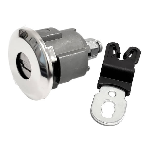 1995-2012 Ford / H75 / 8 Cut / Door Lock Service Pack / Un-Coded / Chrome Cap / D-42-261 (ASP) - UHS Hardware 1995-2012 Ford / H75 / 8 Cut / Door Lock Service Pack / Un-Coded / Chrome Cap / D-42-261 (ASP) - UHS Hardware