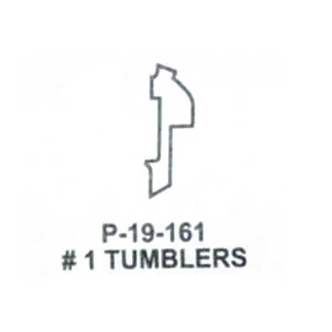 Honda / Acura / HO03 / High Security Tumbler #1 / Split / P-19-161 (ASP) (25 Pack) - UHS Hardware Honda / Acura / HO03 / High Security Tumbler #1 / Split / P-19-161 (ASP) (25 Pack) - UHS Hardware