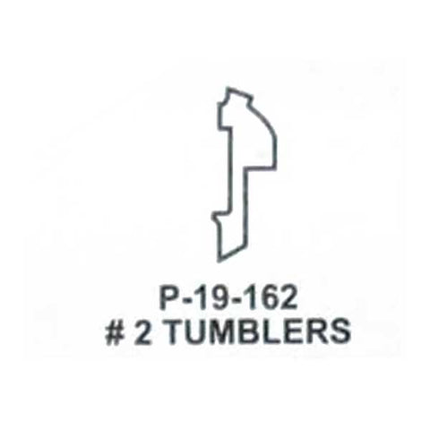 Honda / Acura / HO03 / High Security Tumbler #2 / Split / P-19-162 (ASP) (25 Pack) - UHS Hardware Honda / Acura / HO03 / High Security Tumbler #2 / Split / P-19-162 (ASP) (25 Pack) - UHS Hardware