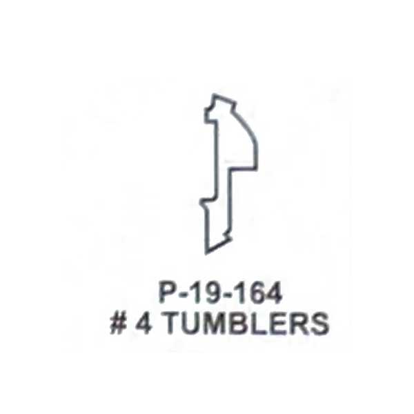 Honda / Acura / HO03 / High Security Tumbler #4 / Split / P-19-164 (ASP) (25 Pack) - UHS Hardware Honda / Acura / HO03 / High Security Tumbler #4 / Split / P-19-164 (ASP) (25 Pack) - UHS Hardware