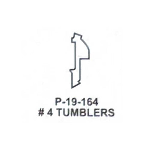 Honda / Acura / HO03 / High Security Tumbler #4 / Split / P-19-164 (ASP) (25 Pack) - UHS Hardware Honda / Acura / HO03 / High Security Tumbler #4 / Split / P-19-164 (ASP) (25 Pack) - UHS Hardware