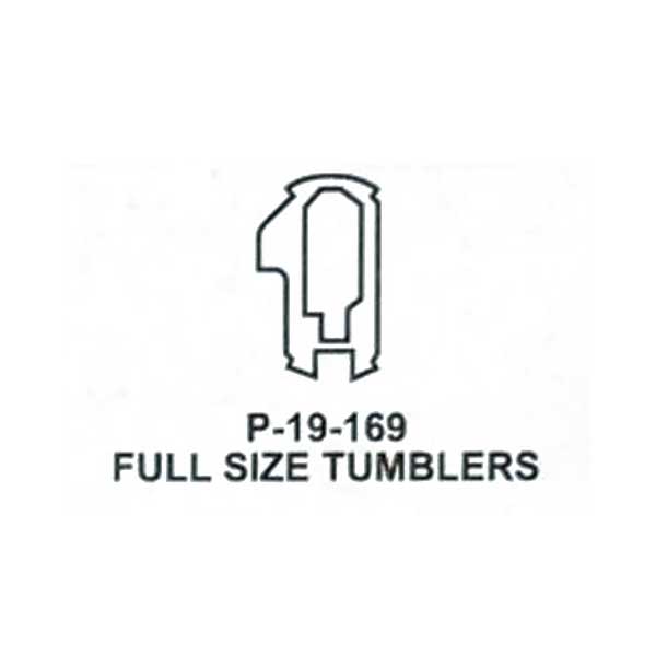 Honda / Acura / HO03 / High Security Tumbler #3 / Full / P-19-169 (ASP) (10 Pack) - UHS Hardware Honda / Acura / HO03 / High Security Tumbler #3 / Full / P-19-169 (ASP) (10 Pack) - UHS Hardware