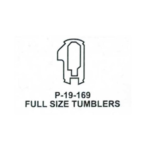 Honda / Acura / HO03 / High Security Tumbler #3 / Full / P-19-169 (ASP) (10 Pack) - UHS Hardware Honda / Acura / HO03 / High Security Tumbler #3 / Full / P-19-169 (ASP) (10 Pack) - UHS Hardware