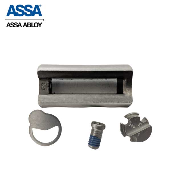 ASSA - MAX+ / Maximum + Security Restricted Solid Steel KIK Padlock with 2” Shackle - UHS Hardware ASSA - MAX+ / Maximum + Security Restricted Solid Steel KIK Padlock with 2” Shackle - UHS Hardware