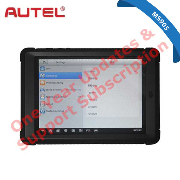Autel - MaxiSYS Mini MS905 - Advanced Smart Diagnostic Tool - Updates & Support Sub - 1 YEAR - UHS Hardware Autel - MaxiSYS Mini MS905 - Advanced Smart Diagnostic Tool - Updates & Support Sub - 1 YEAR - UHS Hardware