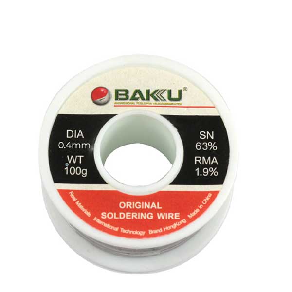 Baku - Lead Free - Soldering Wire - 0.4 MM - UHS Hardware Baku - Lead Free - Soldering Wire - 0.4 MM - UHS Hardware