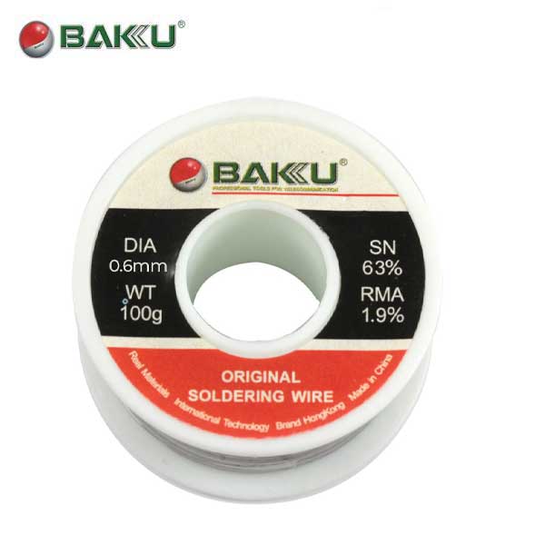 Baku - Lead Free - Soldering Wire - 0.6 MM - UHS Hardware Baku - Lead Free - Soldering Wire - 0.6 MM - UHS Hardware