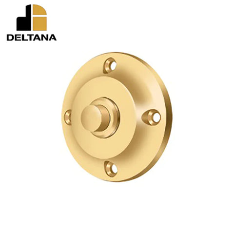Deltana - Bell Button - Round Contemporary - Optional Finish Deltana - Bell Button - Round Contemporary - Optional Finish