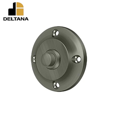 Deltana - Bell Button - Round Contemporary - Optional Finish Deltana - Bell Button - Round Contemporary - Optional Finish