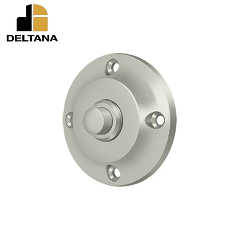 Deltana - Bell Button - Round Contemporary - Optional Finish Deltana - Bell Button - Round Contemporary - Optional Finish