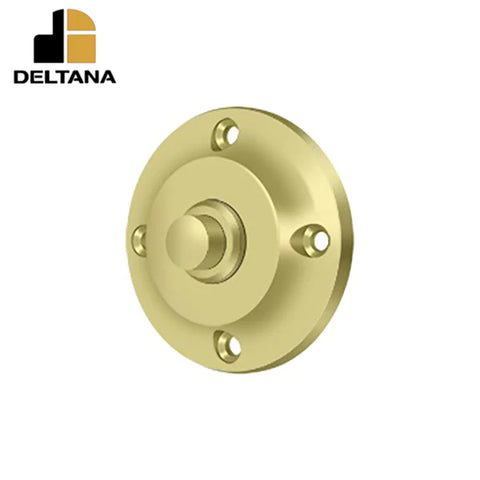 Deltana - Bell Button - Round Contemporary - Optional Finish Deltana - Bell Button - Round Contemporary - Optional Finish