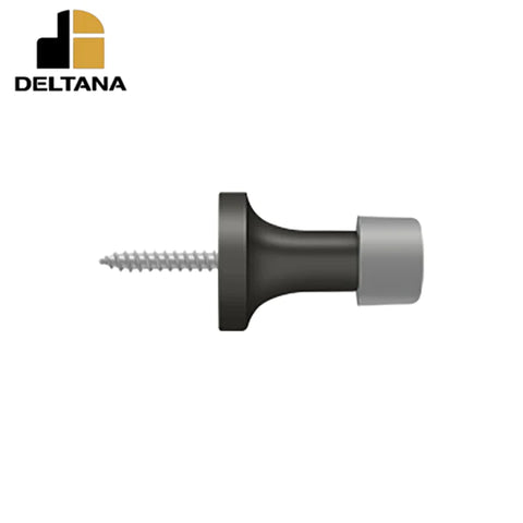 Deltana - 1-3/8" Baseboard Door Bumper - Solid Brass - Optional Finish Deltana - 1-3/8" Baseboard Door Bumper - Solid Brass - Optional Finish