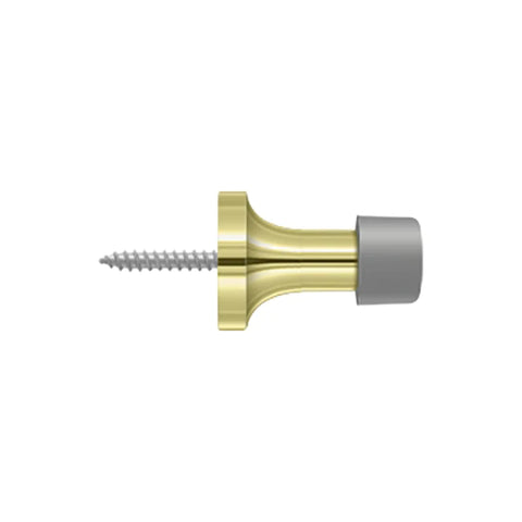 Deltana - 1-3/8" Baseboard Door Bumper - Solid Brass - Optional Finish Deltana - 1-3/8" Baseboard Door Bumper - Solid Brass - Optional Finish