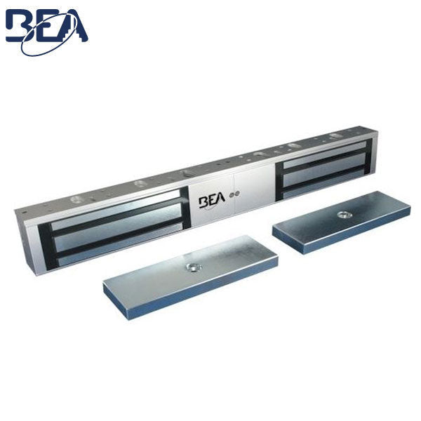 BEA - 10MAGLOCK5UL - Surface Mount Mag Lock - Double - 1200lb - 12/24 VDC - UL Listed - UHS Hardware BEA - 10MAGLOCK5UL - Surface Mount Mag Lock - Double - 1200lb - 12/24 VDC - UL Listed - UHS Hardware