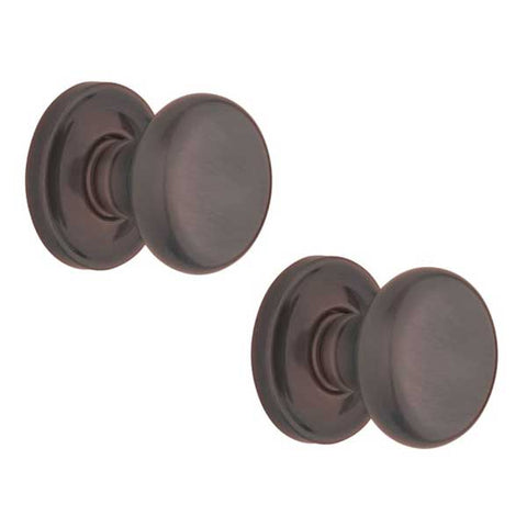 Baldwin Estate - 5015 Classic Knob - 5048 Circle Rose - 112 - Venetian Bronze - Passage - Grade 2 - UHS Hardware Baldwin Estate - 5015 Classic Knob - 5048 Circle Rose - 112 - Venetian Bronze - Passage - Grade 2 - UHS Hardware