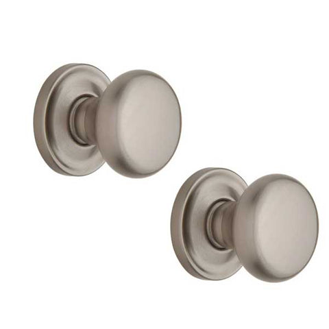 Baldwin Estate - 5015 Classic Knob - 5048 Circle Rose - 150 - Satin Nickel - Passage - Grade 2 - UHS Hardware Baldwin Estate - 5015 Classic Knob - 5048 Circle Rose - 150 - Satin Nickel - Passage - Grade 2 - UHS Hardware
