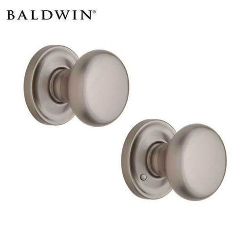 Baldwin Estate - 5015 Classic Knob Set - 5048 Circle Rose - 150 - Optional Finish - Passage/Privacy - Grade 2 - UHS Hardware Baldwin Estate - 5015 Classic Knob Set - 5048 Circle Rose - 150 - Optional Finish - Passage/Privacy - Grade 2 - UHS Hardware