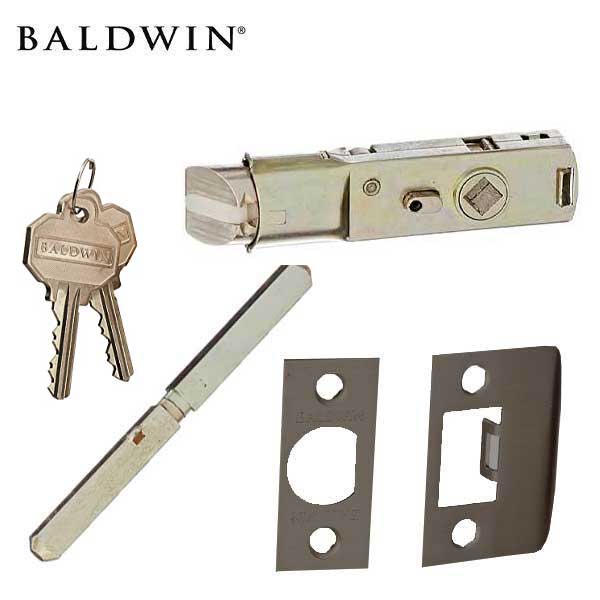 Baldwin Estate - 5205 Classic Knob - 5048 Circle Rose - 102 -Oil Rubbed Bronze - Entrance - Grade 2 - UHS Hardware Baldwin Estate - 5205 Classic Knob - 5048 Circle Rose - 102 -Oil Rubbed Bronze - Entrance - Grade 2 - UHS Hardware