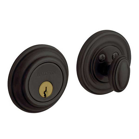 Baldwin Estate - 8231 Traditional Deadbolt - Singl Cyl - 102 - Oil Rubbed Bronze - Grade 1 - UHS Hardware Baldwin Estate - 8231 Traditional Deadbolt - Singl Cyl - 102 - Oil Rubbed Bronze - Grade 1 - UHS Hardware