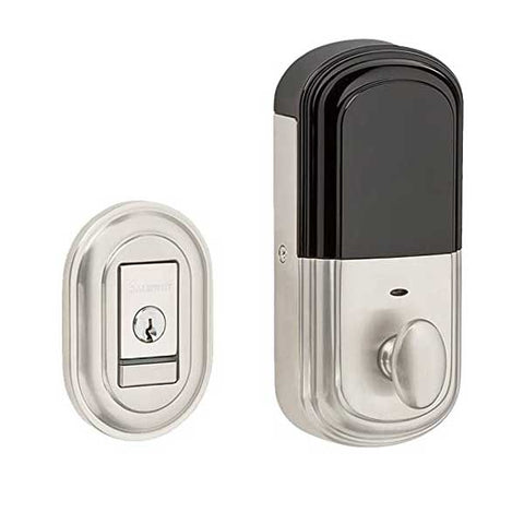 Baldwin Estate Evolved - 8231.B Traditional Electronic Deadbolt - Singl Cyl - Bluetooth - 150 - Satin Nickel - Grade 2 - UHS Hardware Baldwin Estate Evolved - 8231.B Traditional Electronic Deadbolt - Singl Cyl - Bluetooth - 150 - Satin Nickel - Grade 2 - UHS Hardware