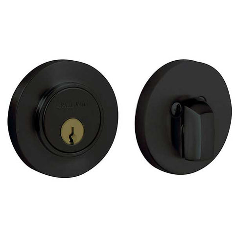 Baldwin Estate - 8244 Contemporary Deadbolt - Singl Cyl - 190 - Satin Black - Grade 1 - UHS Hardware Baldwin Estate - 8244 Contemporary Deadbolt - Singl Cyl - 190 - Satin Black - Grade 1 - UHS Hardware