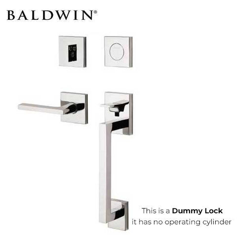 Baldwin Estate - 85390.LFD - Minneapolis Sectional Handleset - Full Dummy - 150 - Satin Nickel - Grade 2 - LH - UHS Hardware Baldwin Estate - 85390.LFD - Minneapolis Sectional Handleset - Full Dummy - 150 - Satin Nickel - Grade 2 - LH - UHS Hardware
