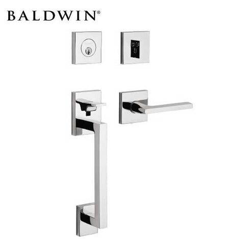 Baldwin Estate - 85390.RENT - Minneapolis Sectional Handleset - Singl Cyl - 150 - Satin Nickel - Grade 2 - RH - UHS Hardware Baldwin Estate - 85390.RENT - Minneapolis Sectional Handleset - Singl Cyl - 150 - Satin Nickel - Grade 2 - RH - UHS Hardware