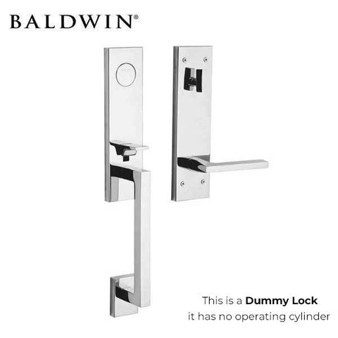 Baldwin Estate - 85391.RFD - Minneapolis 3/4 Escutcheon Handleset - Full Dummy - 150 - Satin Nickel - Grade 2 - RH - UHS Hardware Baldwin Estate - 85391.RFD - Minneapolis 3/4 Escutcheon Handleset - Full Dummy - 150 - Satin Nickel - Grade 2 - RH - UHS Hardware