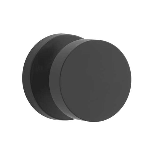 Baldwin Reserve - PS.CON.CRR - Contemporary Knob - Round Rose - 190 - Stain Black - Passage - Grade 2 - UHS Hardware Baldwin Reserve - PS.CON.CRR - Contemporary Knob - Round Rose - 190 - Stain Black - Passage - Grade 2 - UHS Hardware