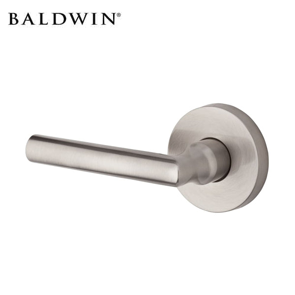 Baldwin Reserve - Non-Turning One-Sided Surface Mount Dummy Door Lever - Single Cyl Deadbolt - 150 - Satin Nickel - UHS Hardware Baldwin Reserve - Non-Turning One-Sided Surface Mount Dummy Door Lever - Single Cyl Deadbolt - 150 - Satin Nickel - UHS Hardware