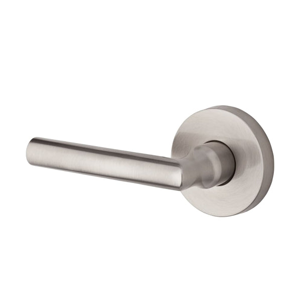 Baldwin Reserve - Non-Turning One-Sided Surface Mount Dummy Door Lever - Single Cyl Deadbolt - 150 - Satin Nickel - UHS Hardware Baldwin Reserve - Non-Turning One-Sided Surface Mount Dummy Door Lever - Single Cyl Deadbolt - 150 - Satin Nickel - UHS Hardware