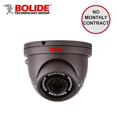 Bolide - BTG1209 - HDCVI / 2MP / Eyeball Camera / Vari-Focal / 2.8-12mm Lens / IP66 / 40m IR / DC12V / Charcoal Gray - UHS Hardware Bolide - BTG1209 - HDCVI / 2MP / Eyeball Camera / Vari-Focal / 2.8-12mm Lens / IP66 / 40m IR / DC12V / Charcoal Gray - UHS Hardware