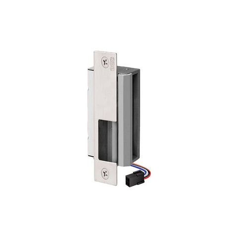 SDC - 55-CU - Electrified Universal Strike - Fail Safe / Fail Secure - 12/24VDC - Satin stainless Steel - Grade 1 - UHS Hardware SDC - 55-CU - Electrified Universal Strike - Fail Safe / Fail Secure - 12/24VDC - Satin stainless Steel - Grade 1 - UHS Hardware