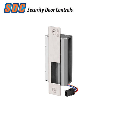 SDC - 55-CU - Electrified Universal Strike - Fail Safe / Fail Secure - 12/24VDC - Satin stainless Steel - Grade 1 - UHS Hardware SDC - 55-CU - Electrified Universal Strike - Fail Safe / Fail Secure - 12/24VDC - Satin stainless Steel - Grade 1 - UHS Hardware