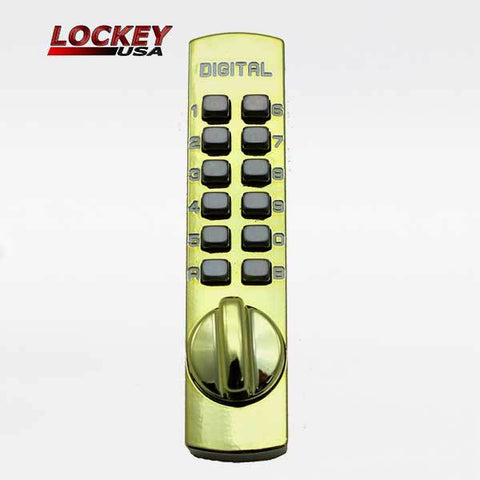 Lockey - C120 - Surface / Rim Mount Digital Keyless Combination Lock - UHS Hardware Lockey - C120 - Surface / Rim Mount Digital Keyless Combination Lock - UHS Hardware