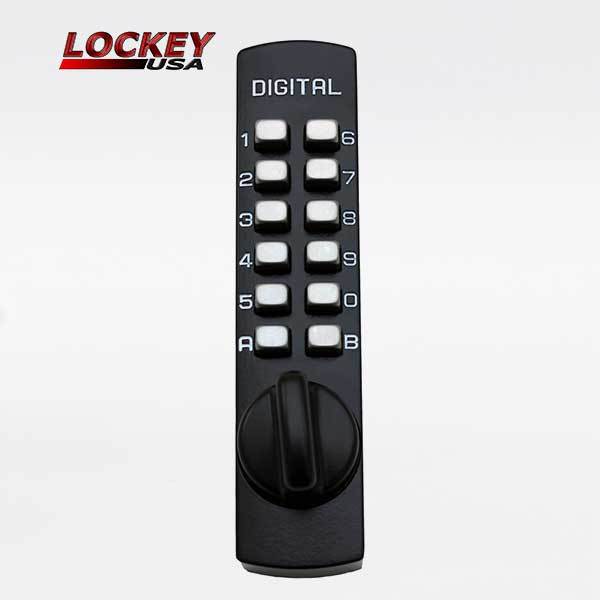 Lockey - C120 - Surface / Rim Mount Digital Keyless Combination Lock - UHS Hardware Lockey - C120 - Surface / Rim Mount Digital Keyless Combination Lock - UHS Hardware