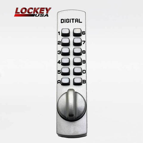 Lockey - C120 - Surface / Rim Mount Digital Keyless Combination Lock - UHS Hardware Lockey - C120 - Surface / Rim Mount Digital Keyless Combination Lock - UHS Hardware