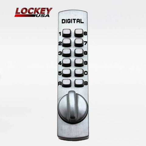 Lockey - C120 - Surface / Rim Mount Digital Keyless Combination Lock - UHS Hardware Lockey - C120 - Surface / Rim Mount Digital Keyless Combination Lock - UHS Hardware