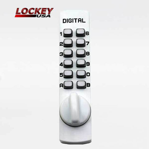 Lockey - C120 - Surface / Rim Mount Digital Keyless Combination Lock - UHS Hardware Lockey - C120 - Surface / Rim Mount Digital Keyless Combination Lock - UHS Hardware