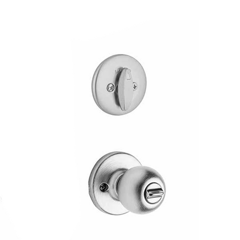 Kwikset - Tylo Combo Set - Single Deadbolt & Knob - Round Rose - Optional Finish - Grade 3 - UHS Hardware Kwikset - Tylo Combo Set - Single Deadbolt & Knob - Round Rose - Optional Finish - Grade 3 - UHS Hardware