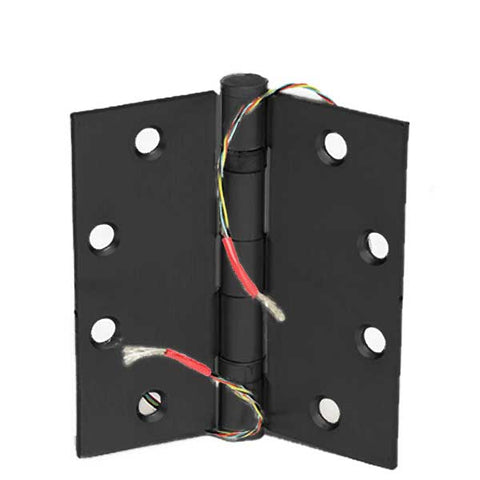 Command Access - Energy Transfer Swing Hinge - Steel Base - 4/26 Gauge - Black - UHS Hardware Command Access - Energy Transfer Swing Hinge - Steel Base - 4/26 Gauge - Black - UHS Hardware