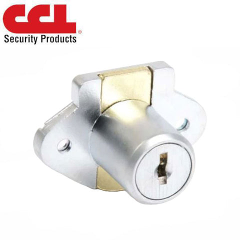 CCL - 02066 - Disc Tumbler Drawer Lock - 7/8" Cylinder - Keyed Alike - Satin Chrome - UHS Hardware CCL - 02066 - Disc Tumbler Drawer Lock - 7/8" Cylinder - Keyed Alike - Satin Chrome - UHS Hardware