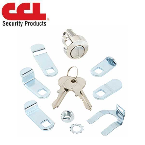 Universal Exterior - Multi-Cam Mailbox Lock - Bright Nickel Finish (US14) (CCL-82011) - UHS Hardware Universal Exterior - Multi-Cam Mailbox Lock - Bright Nickel Finish (US14) (CCL-82011) - UHS Hardware