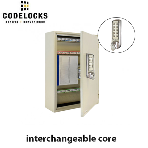 CodeLocks - Key Secure Extra Security Key Cabinet w/ CL2255 - Medium Duty - Electronic Lock - Tubular Mortise Latch - Key Override - Optional Lock Prep - Optional Size - UHS Hardware CodeLocks - Key Secure Extra Security Key Cabinet w/ CL2255 - Medium Duty - Electronic Lock - Tubular Mortise Latch - Key Override - Optional Lock Prep - Optional Size - UHS Hardware