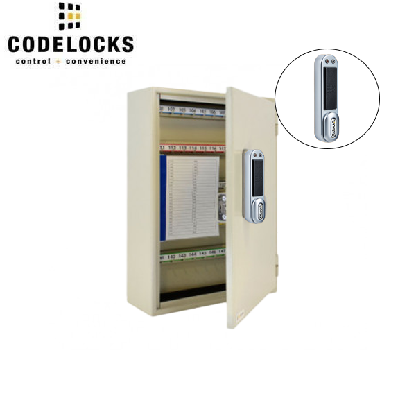 CodeLocks - Key Secure Hook Key Cabinet w/ KL1000 - RFID - Keyless Access - Private & Public Function - Master & User - Optional Storage - UHS Hardware CodeLocks - Key Secure Hook Key Cabinet w/ KL1000 - RFID - Keyless Access - Private & Public Function - Master & User - Optional Storage - UHS Hardware