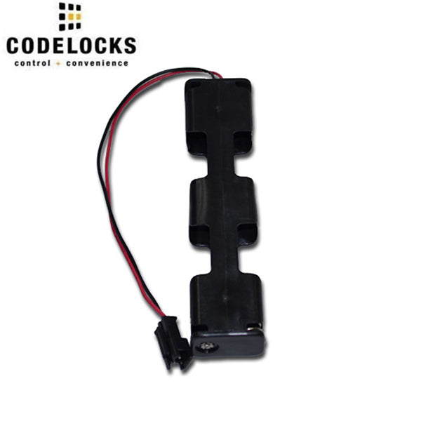 CodeLocks - BH - 2000 / 4000 / 5000 Series - Battery Holder - Black - UHS Hardware CodeLocks - BH - 2000 / 4000 / 5000 Series - Battery Holder - Black - UHS Hardware