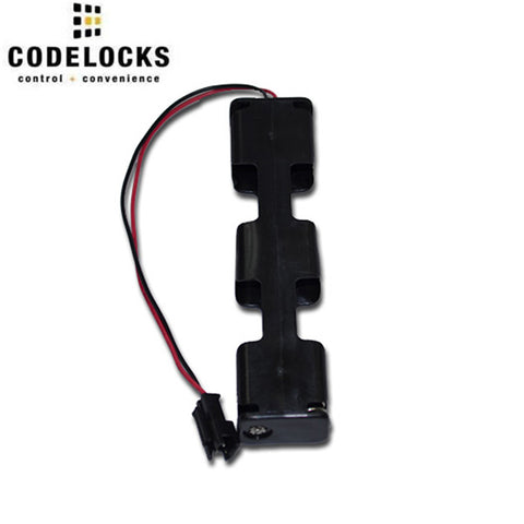 CodeLocks - BH - 2000 / 4000 / 5000 Series - Battery Holder - Black - UHS Hardware CodeLocks - BH - 2000 / 4000 / 5000 Series - Battery Holder - Black - UHS Hardware