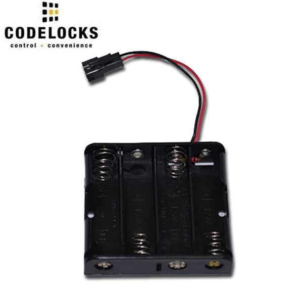 CodeLocks - BH - 2000 / 4000 / 5000 Series - Battery Holder - Black - UHS Hardware CodeLocks - BH - 2000 / 4000 / 5000 Series - Battery Holder - Black - UHS Hardware