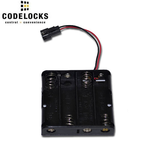 CodeLocks - BH - 2000 / 4000 / 5000 Series - Battery Holder - Black - UHS Hardware CodeLocks - BH - 2000 / 4000 / 5000 Series - Battery Holder - Black - UHS Hardware